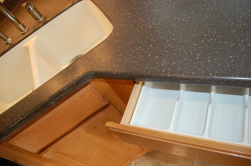 drawer and counter