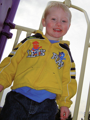 Adam at the park